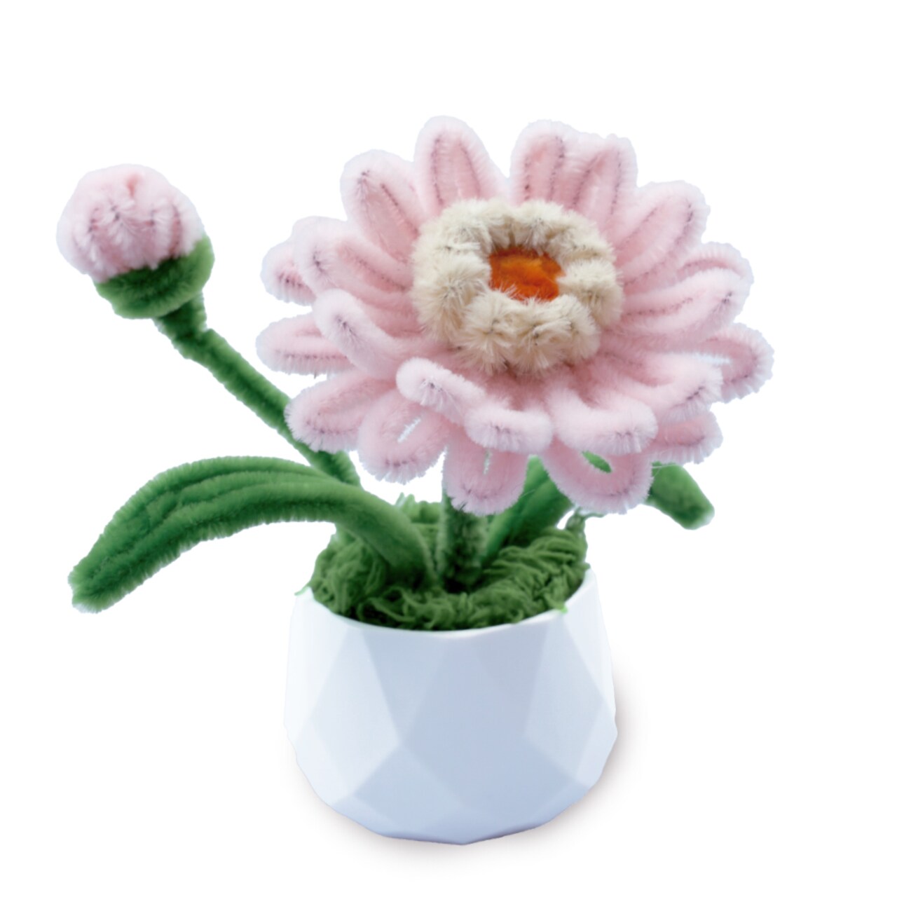Angels Craft Twist Art Florals DIY Chenille Flower Kit – Pipe Cleaner Craft Kit for Teens & Adults | Flowers, Plants & Decorative Styles | Multiple Designs | Ages 14+